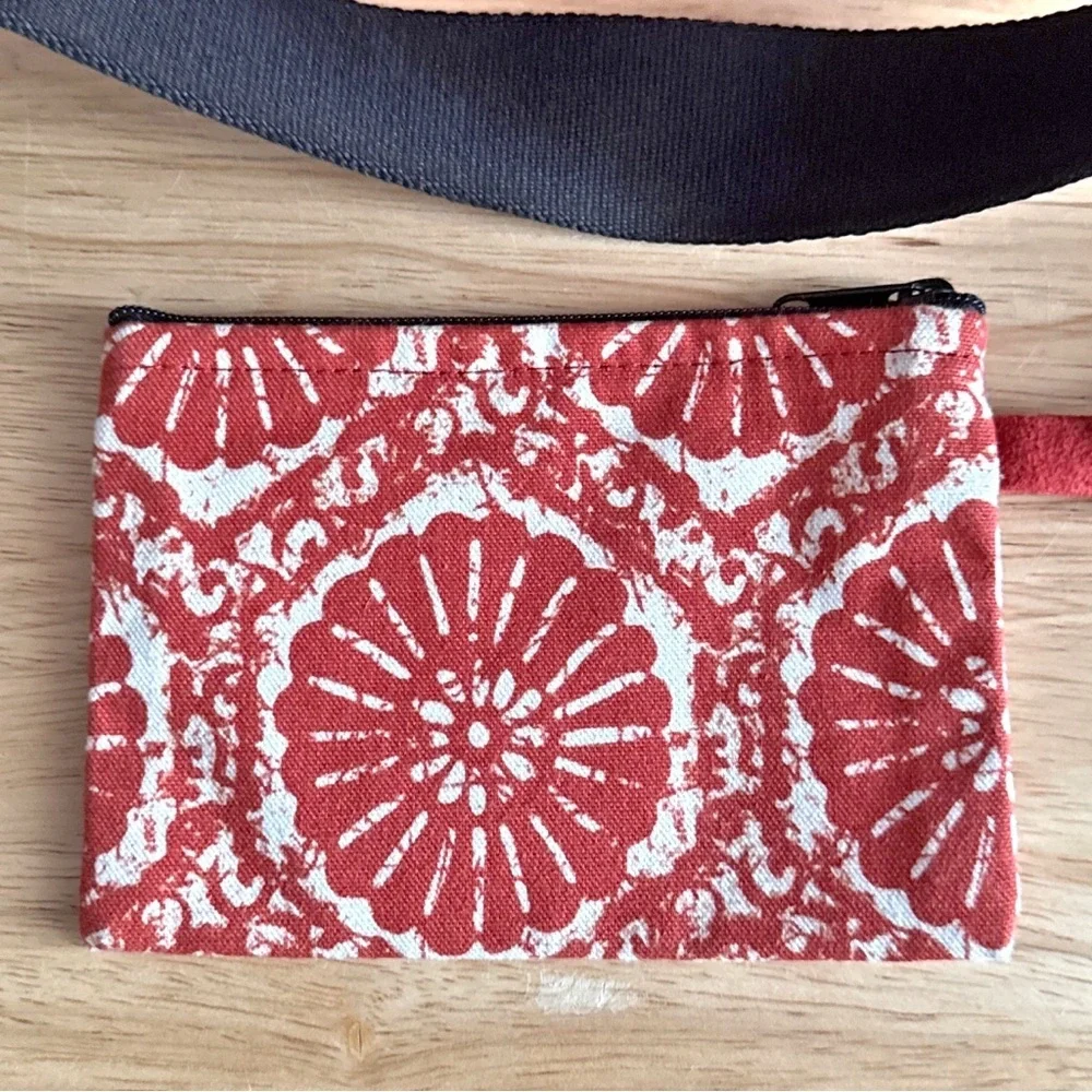 Madison Handbags Canvas Tote w/ Matching Wristlet Spring Summer Resort Vaca